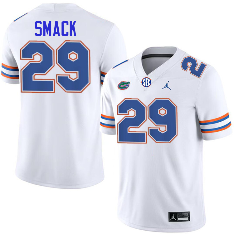 #29 Trey Smack Gators Jersey,Florida Gators College Football Jerseys Stitched-White #29 Trey Smack Gators Jersey,Florida Gators College Football Jerseys Stitched-White